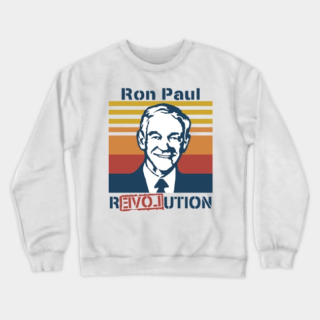 Ron Paul Revolution Crewneck Sweatshirt by The Libertarian Frontier 